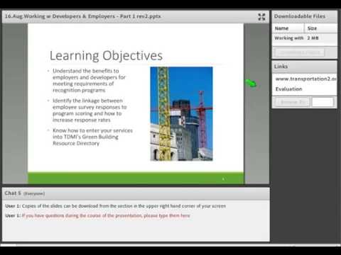 Engaging Employers and Developers