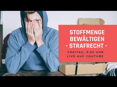 Jura lernen: Stoffmenge im Strafrecht in den Griff kriegen - endlich jura.