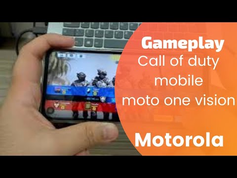 Call of Duty Mobile Motorola One Vision será que a telona ajuda? | Gameplay