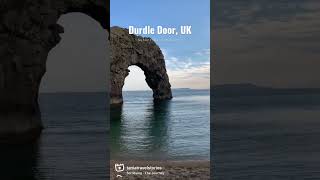 Durdle Door, England, a beautiful place to visit #travel #uktravel #travelvlog