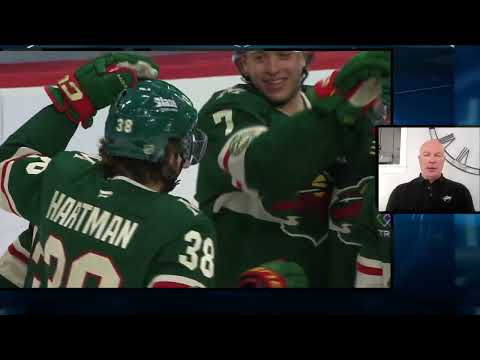 John Hynes talks Quinn Hughes, Jesper Wallstedt, and more