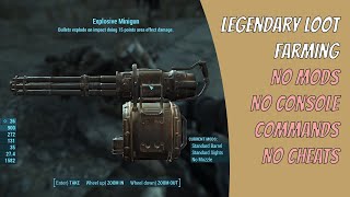 Fallout 4: Legendary Farming Method (No Mods/Cheats/Console Commands)