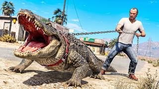 ТРЕВОР ЗАВЁЛ ДОМАШНЕГО КРОКОДИЛА в GTA 5!