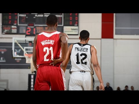 Andrew Wiggins vs. Jabari Parker in Summer League Debut's