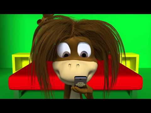 Fem små apekatter barnesang for barn og de minste Tinyschool Norsk