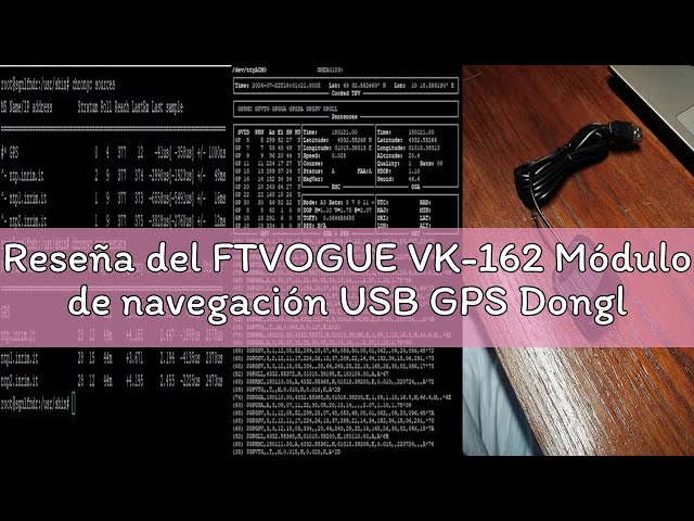 Vídeo relacionado con AYWHP VK-162 Módulo de navegación GPS USB para portátiles Impermeable, a Prueba de Polvo y antimagnético Compatible con USB Arduino para Google Earth