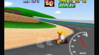 Mario Kart 64 - Luigi Raceway 3lap 2'00'13