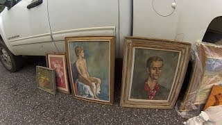 Buying Original OIL PAINTINGS For $2 Each!!!