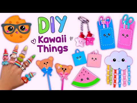 16 DIY Kawaii Things - Create incredible cute things by yourself!