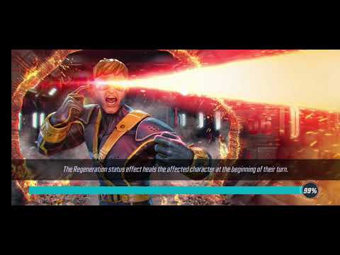 Marvel Strike Force - Beginner U6 raid team using store offer/calander characters