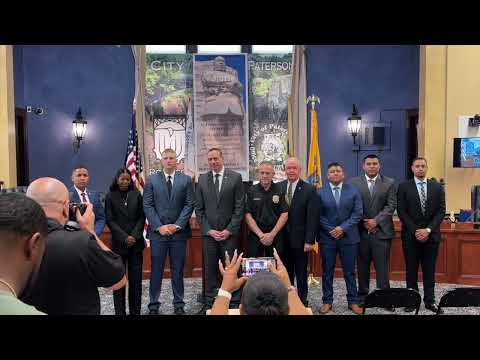 Paterson Police Swear In
