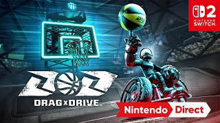[NS2]《Drag x Drive》輪椅籃球 8/14發售