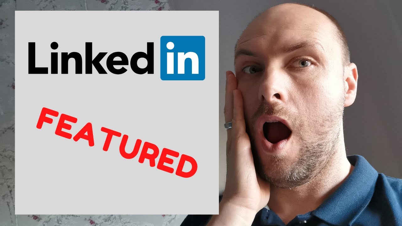 Get more click through on your LinkedIn profile using the NEW Featured section. #LinkedIn #Tips