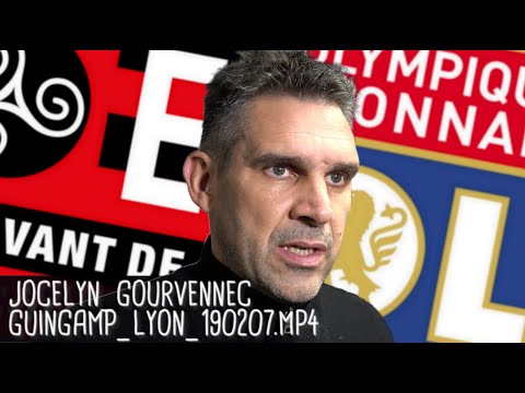 JOCELYN GOURVENNEC RÉAGIT APRÈS GUINGAMP - LYON (1-2) / Coupe de France - 7 février 2019