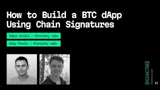 Building a BTC dApp from NEAR, two architecture approaches compared