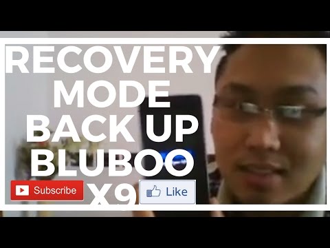 DIY| How to Back Up any Android Device- Recovery mode BLUBOO X9.