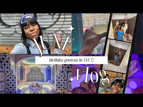 BIRTHDAY GETAWAY IN NYC, WORLD SPA BROOKLYN, GIRLS NIGHT OUT, TIK TOK FOODIE SPOTS AND CHINATOWN