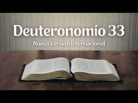 Deuteronomy 33 - New International Version | Audio Bible