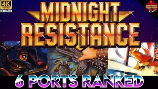 Which Version of Midnight Resistance Did I Rank No.1? (4K) Remaster #midnightresistance #dataeast