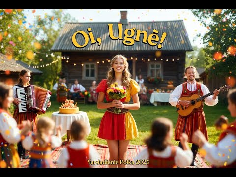 „Oi, Ugnė, Su Vardadieniu!“ – Linksmas Kaimo Šokio Hitas 2025 | Linksmas Kaimietis TV