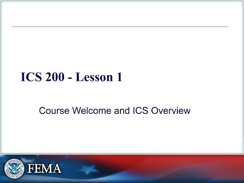 📘 ICS 200 Lesson 1 – Course Overview | NIMS & ICS Essentials for EMTs & First Responders