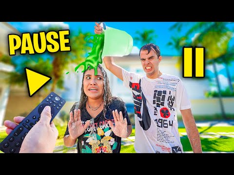 DESAFIO DO PAUSE POR 24 HORAS! - (ABSURDO)