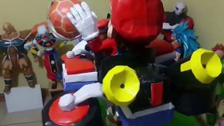 MARIO BROS DE PAPEL PARA ARMAR PAPERCRAF PEPAKURA MARIO CARD