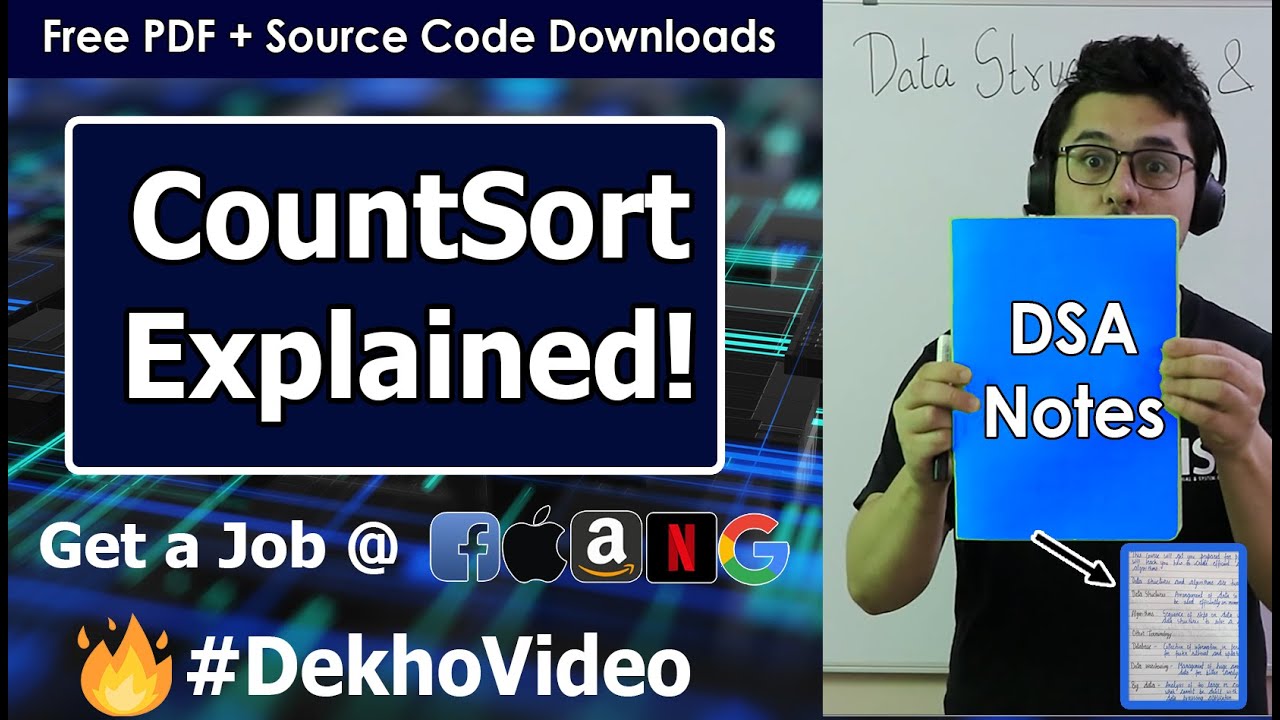 Video thumbnail for Count Sort Algorithm