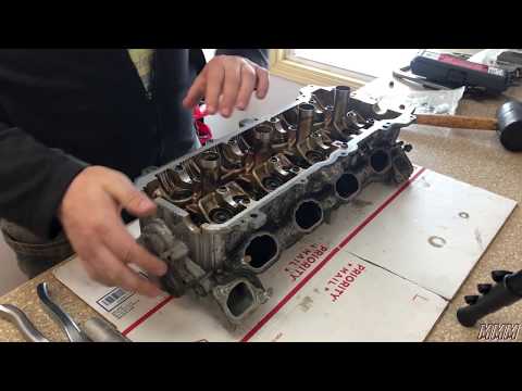 Easy Toyota 2JZ 1UZ Valve Stem Seal Replacement