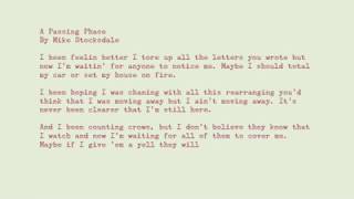 Mike Stocksdale - A Passing Phase - Lyrics