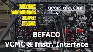 Video thumbnail for Befaco VCMC & new Instrument Interface @ DMF 2019 by Gearspace Forum