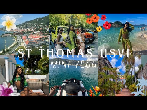 MINI TRAVEL VLOG | St Thomas, US Virgin Islands