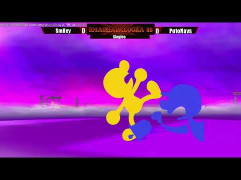 SmashaPalooza 38: Arcadian - Winners Semis - PutoNavs (Bayo) vs Smiley (G&W)