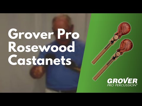 Grover Pro Rosewood Castanets