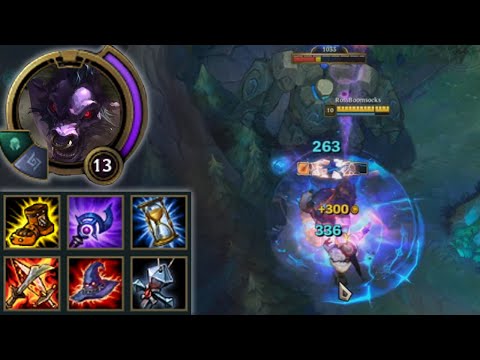 Alistar but he's full AP and in mid lane so basically you are a perma free gank lmaoo