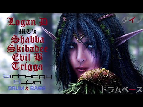DJ Logan D & MC's Shabba,Skibadee,Evil B,Trigga - Birthday Bashドラムベース