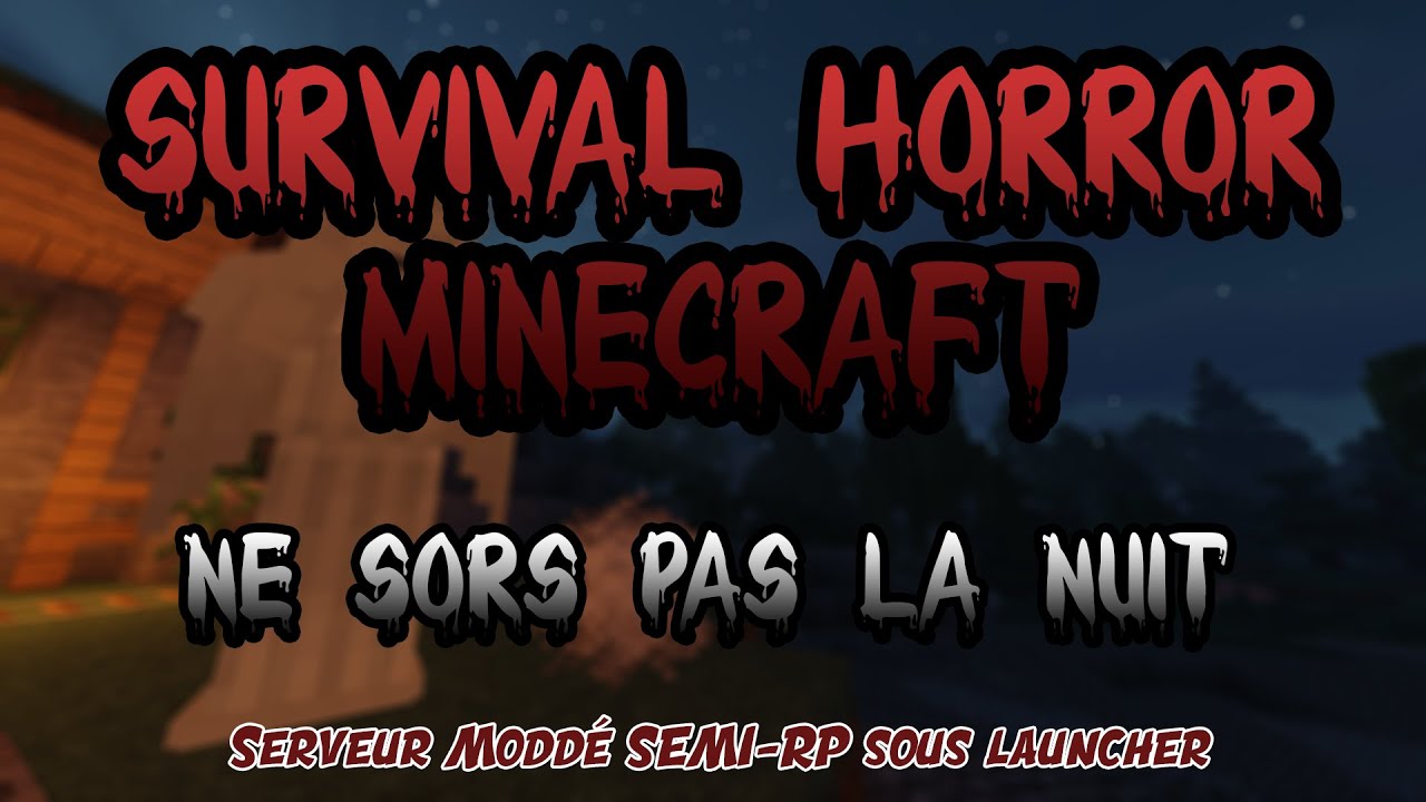 Aperçu vidéo de SURVIVAL HORROR MINECRAFT || DAYZ / APOCALYPSE / MONSTRES
