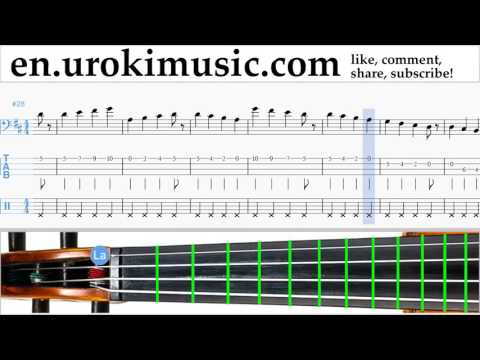 Cello lessons Shakira - Waka Waka Sheet Music Tutorial Part#1 um-352