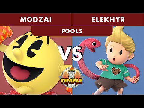 Temple: Hermès Edition POOLS - MoDzai (Pac-Man) Vs. Elekhyr (Lucas) SSBU Ultimate Tournament