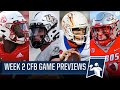 Week 2 College Football Preview: Louisville vs UCF, Boise State vs New Mexico + MORE | CBS Sports HQ