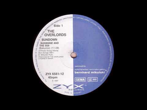 The Overlords - Sundown (Sunshine And The 909 - Baby Mix) (1991)