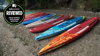 2021 Aqua Marina iSUP range overview / SUPboarder review video