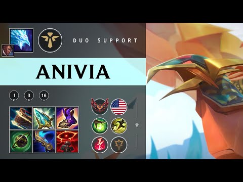 Anivia Support vs Sona - NA Grandmaster Patch 25.23