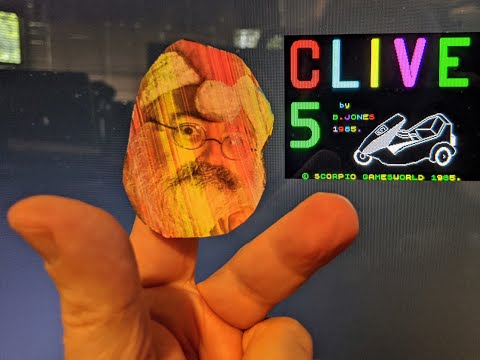 C5 Clive - Game Of The Week - Speccy Retro Gaming Fun - ZX Spectrum 128 Toastrack - Sinclair Society