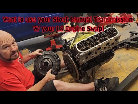 6.0L LS LQ4 swap to a 4 speed Muncie SM465 MANUAL TRANSMISSION square body Chevy K20 Silverado