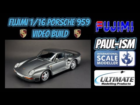 Fujimi 1/16 Porsche 959 - Full Build