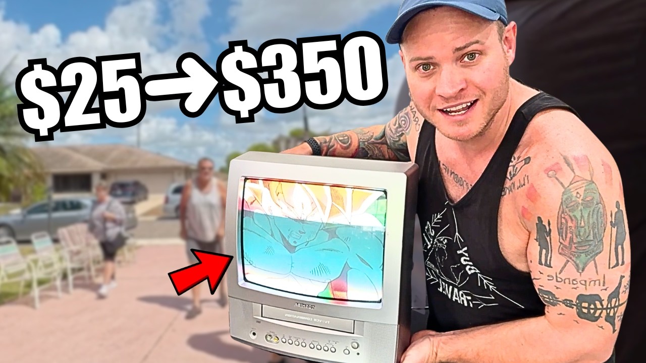 I Paid $25 for This $350 Yard Sale Find