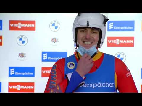 Luge WC and European Championships in Sigulda (LAT), Men's 2nd run.