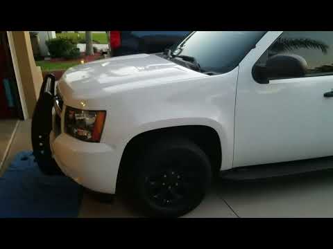 Chevy Tahoe Push Bar PPV Bumper Assembly and Install