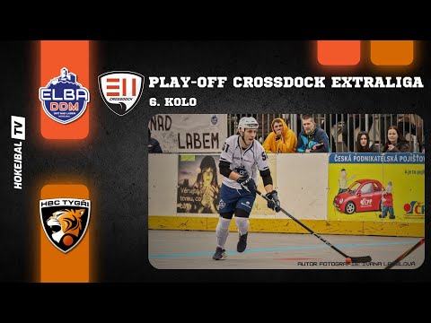 Highlights 6.kola CROSSDOCK Extraligy hokejbalu | Elba DDM Ústí nad Labem - HBC Tygři Mladá Boleslav